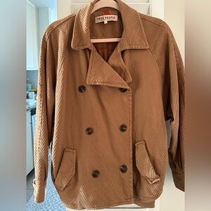 Free People Remi brown corduroy jacket S